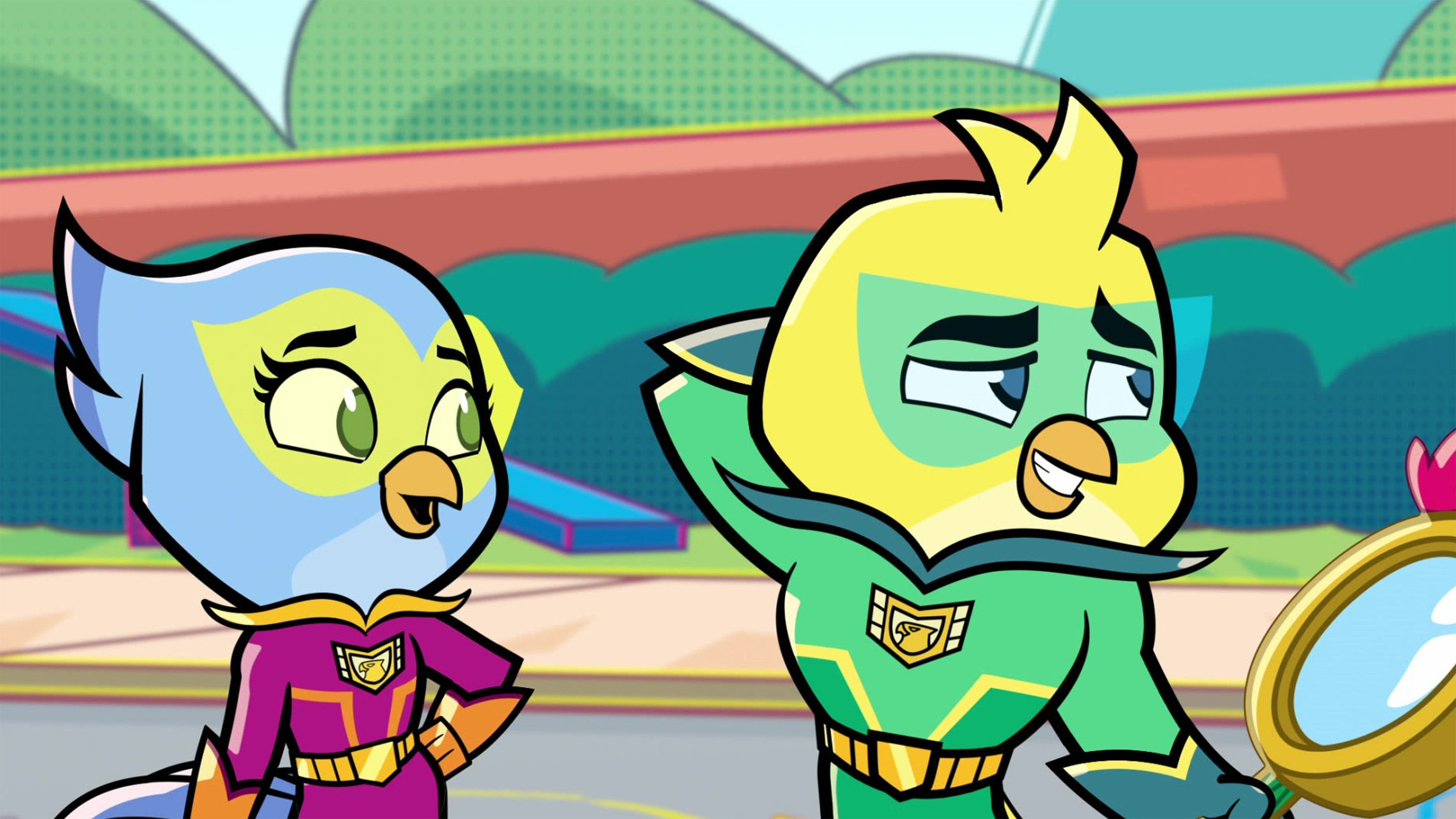 2. Där fick dom sig en läxa / Rymdäventyret Feline