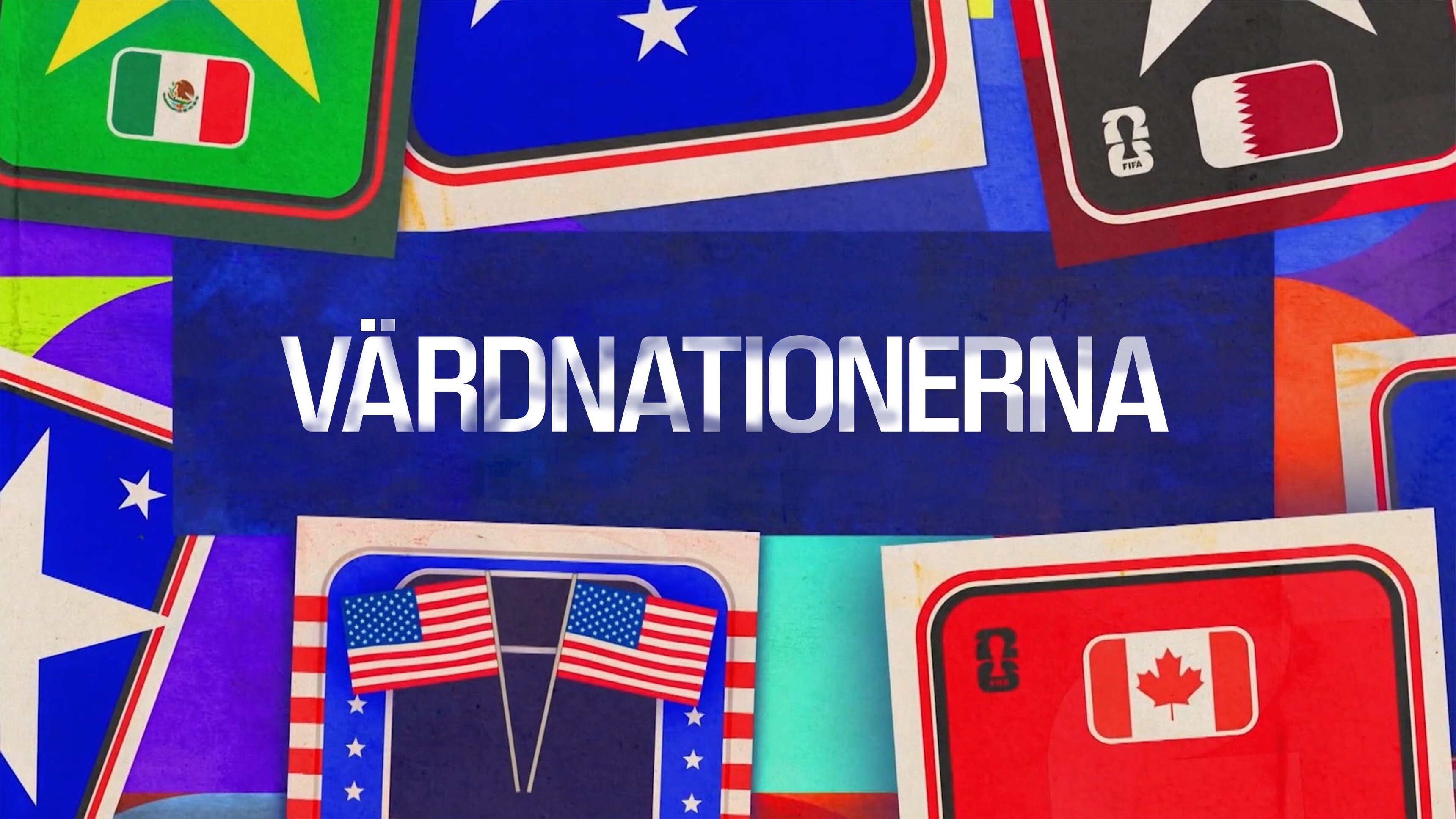 1. Värdnationerna