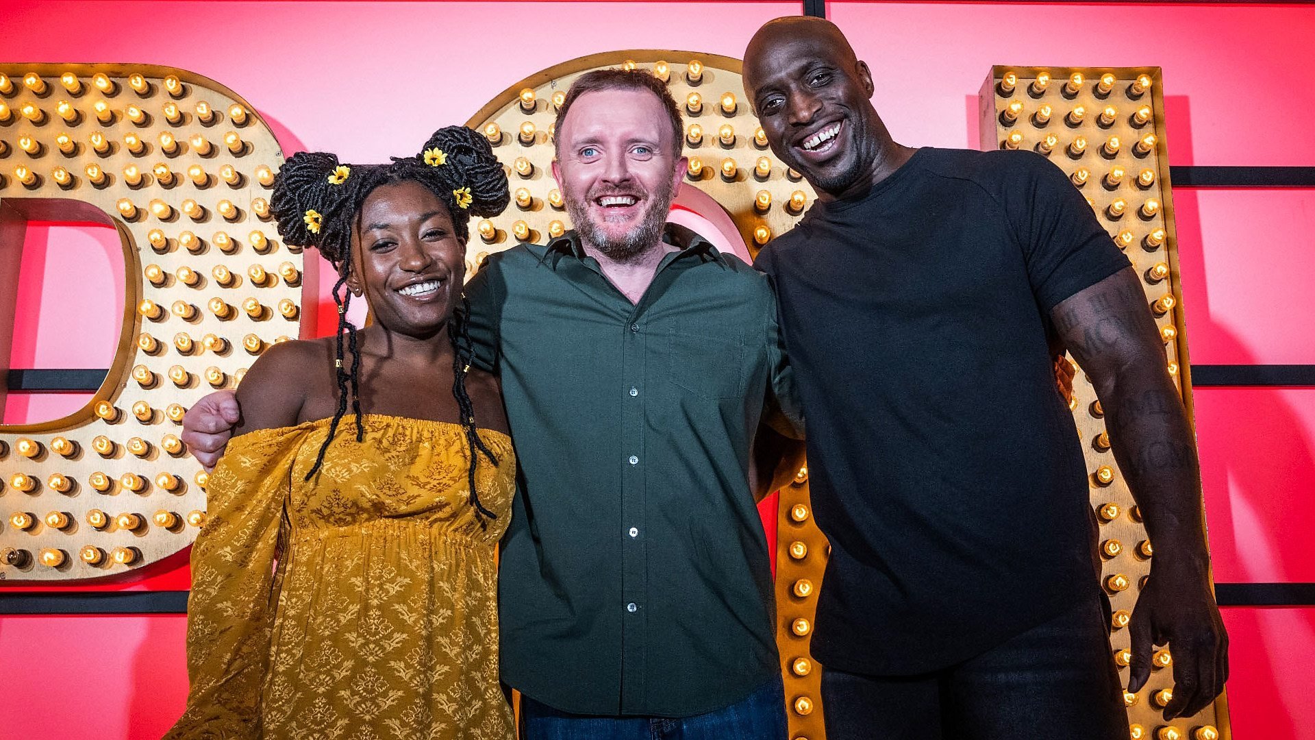 1. Chris McCausland, Sophie Duker, Emmanuel Sonubi