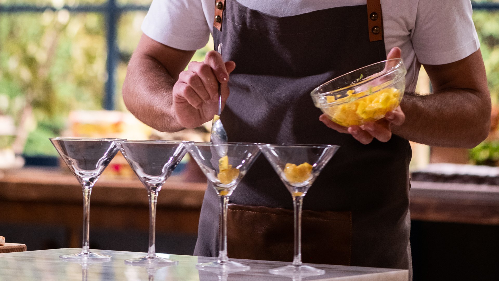 16. Desserts in Glasses