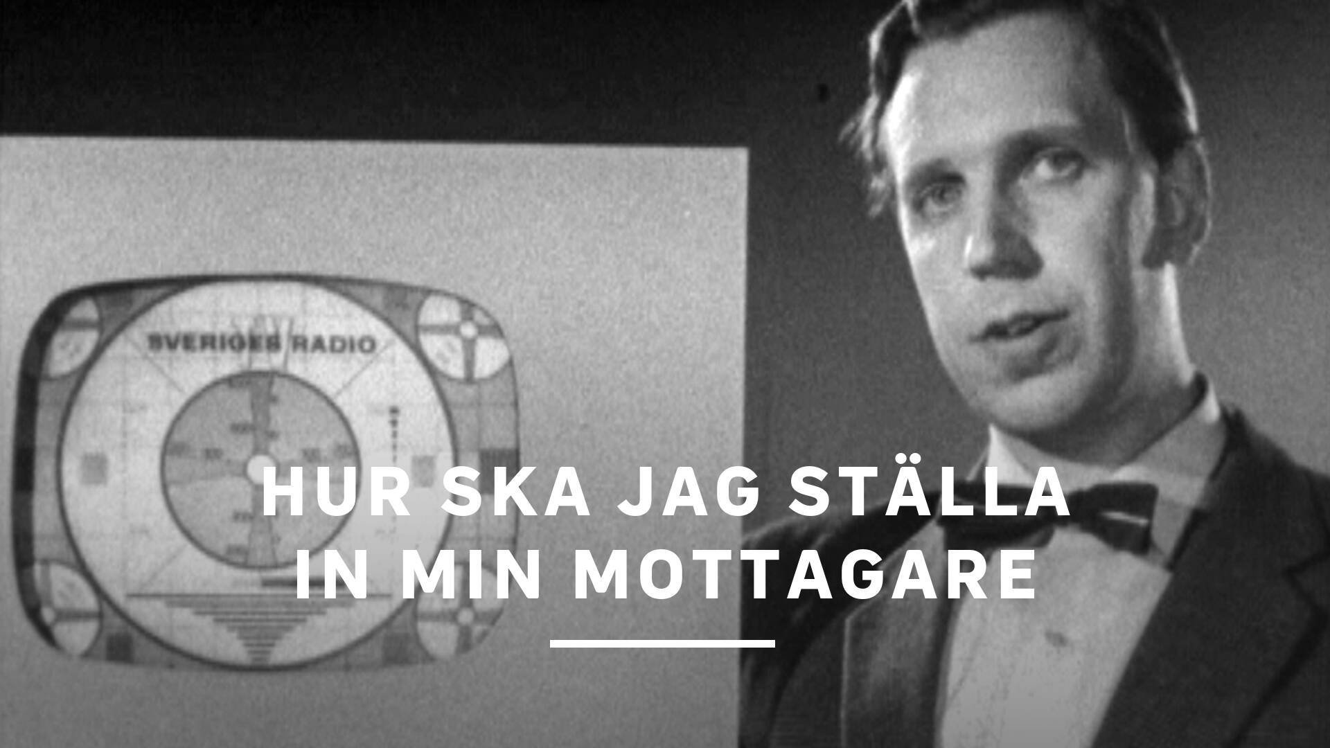 Hur ska jag ställa in min mottagare