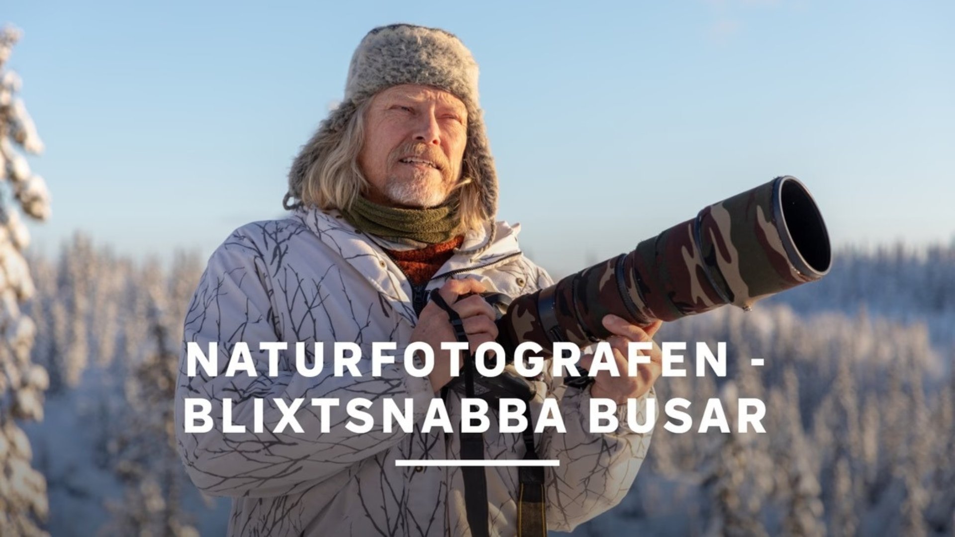 Naturfotografen - blixtsnabba busar