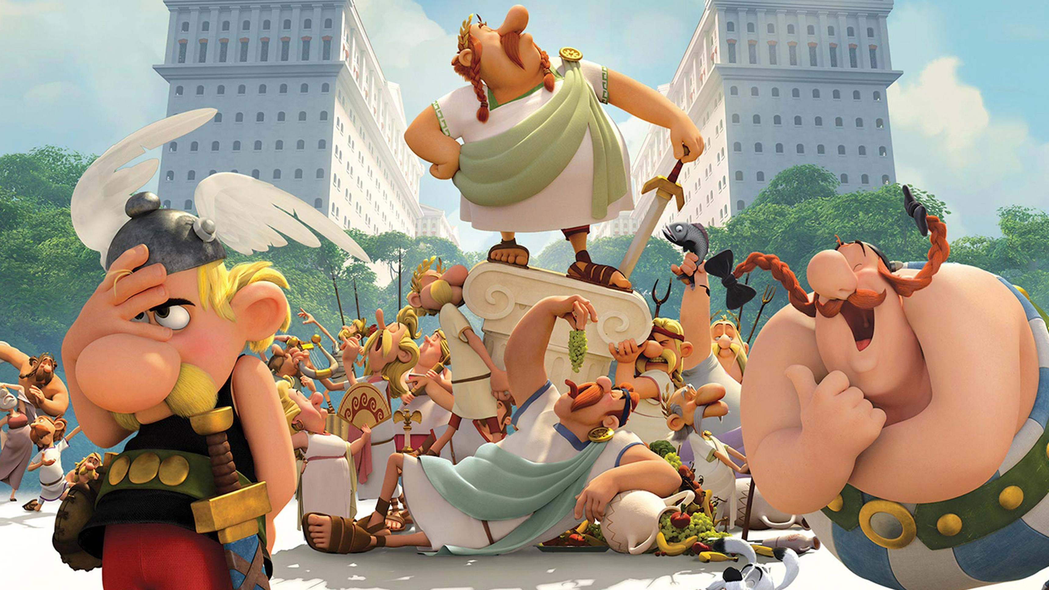 Astérix - Gudarnas hemvist