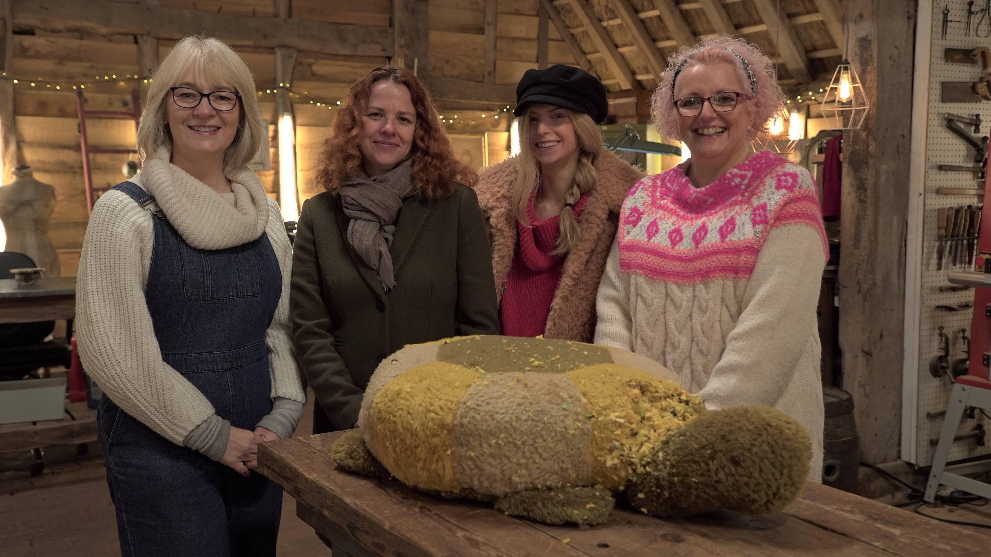 58. Tortoise Pouffe, Rocking Chair, Mechanical Pigeon