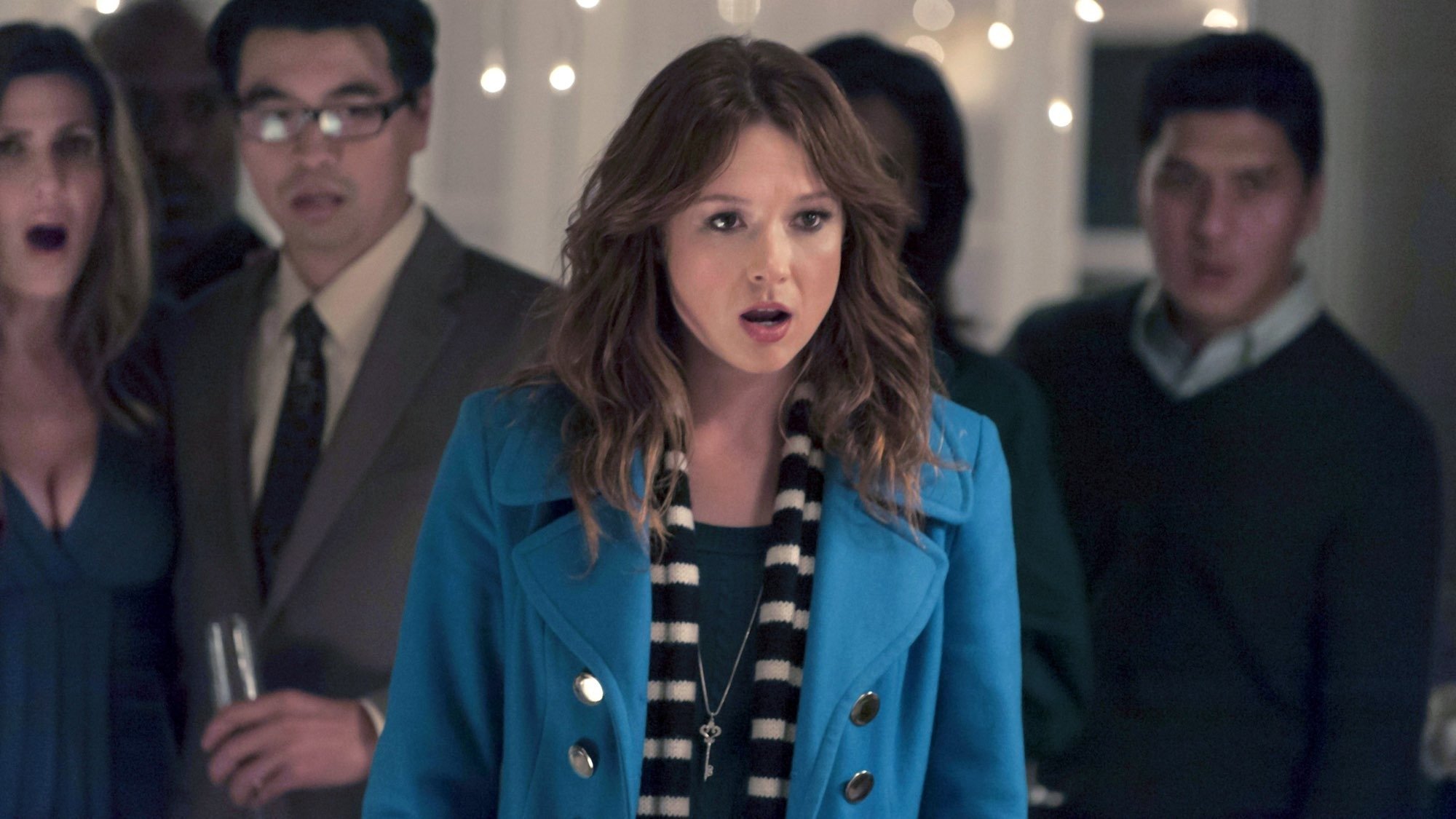 9. Josh and Mindy's Christmas Party