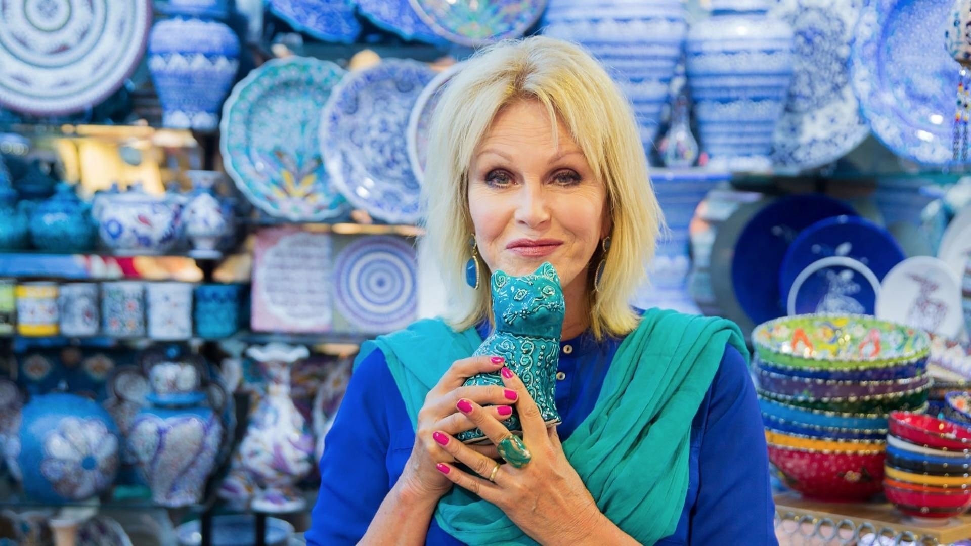 Joanna Lumley längs Sidenvägen
