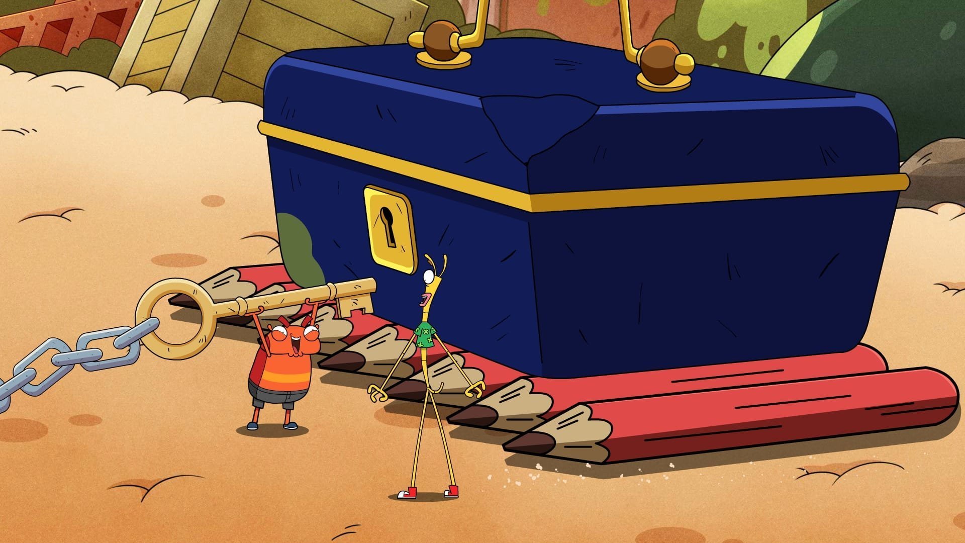 59. Det mystiska skrinet