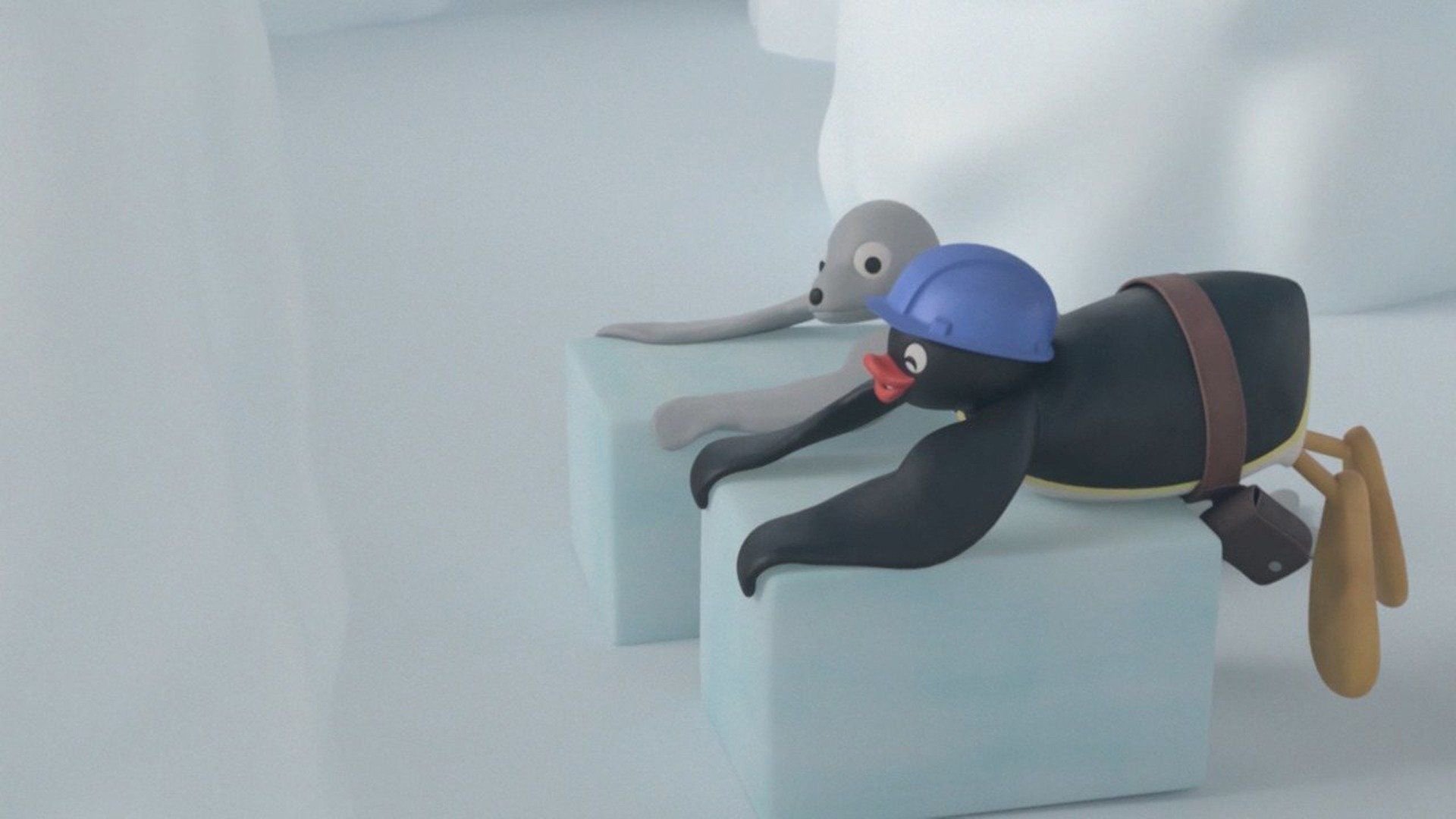 15. Pingu bygger en igloo