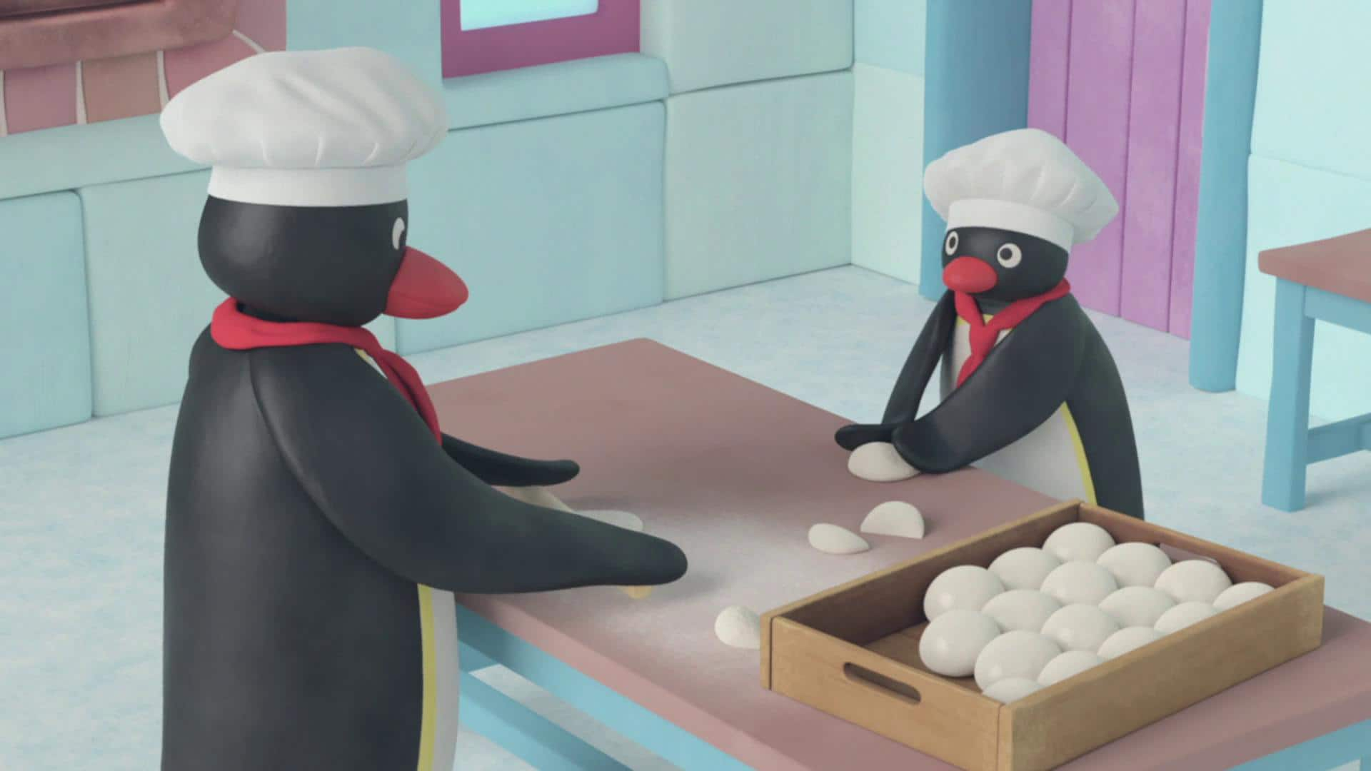4. Pingu bakar