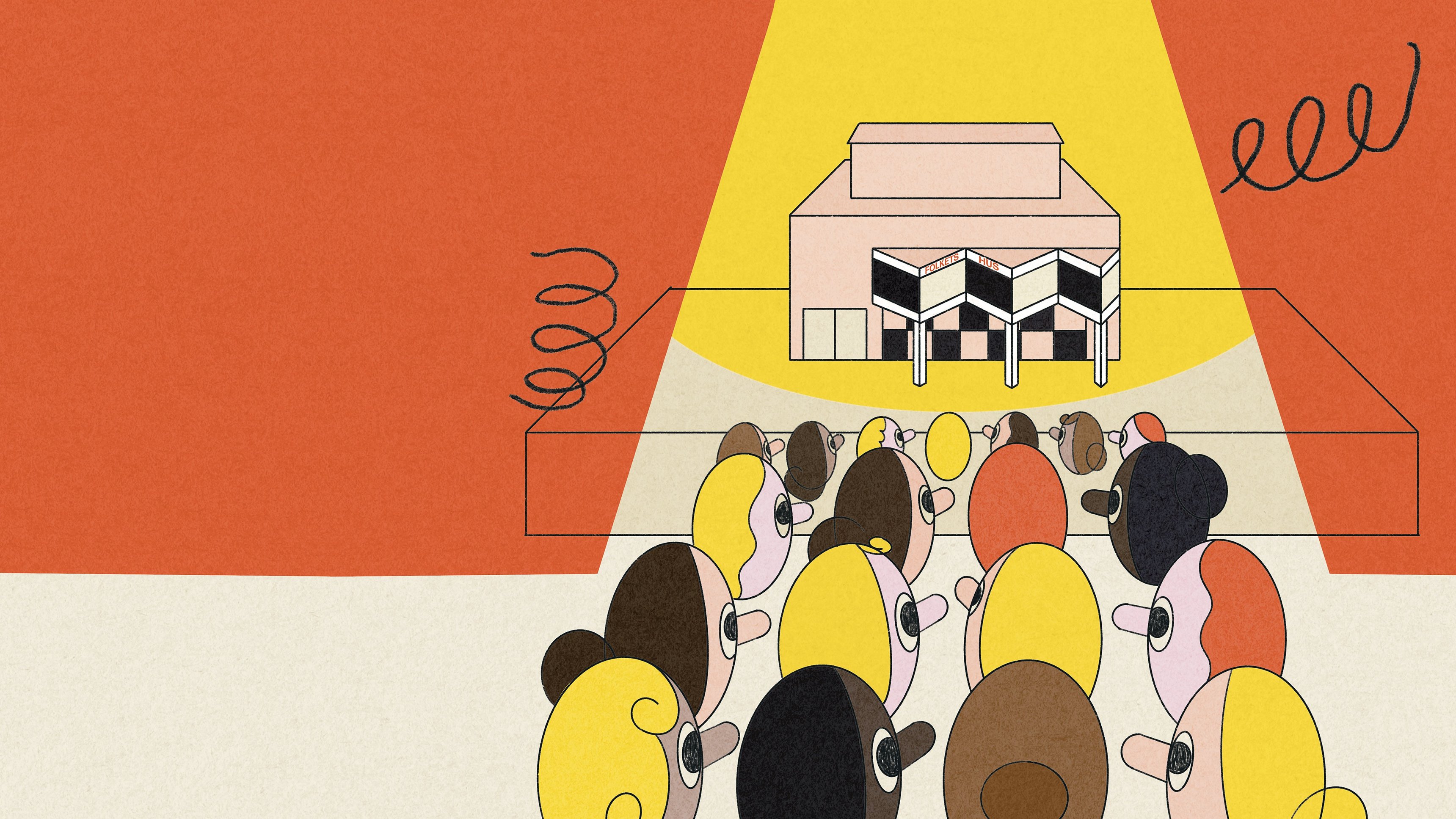 En sista kväll för Folkets hus