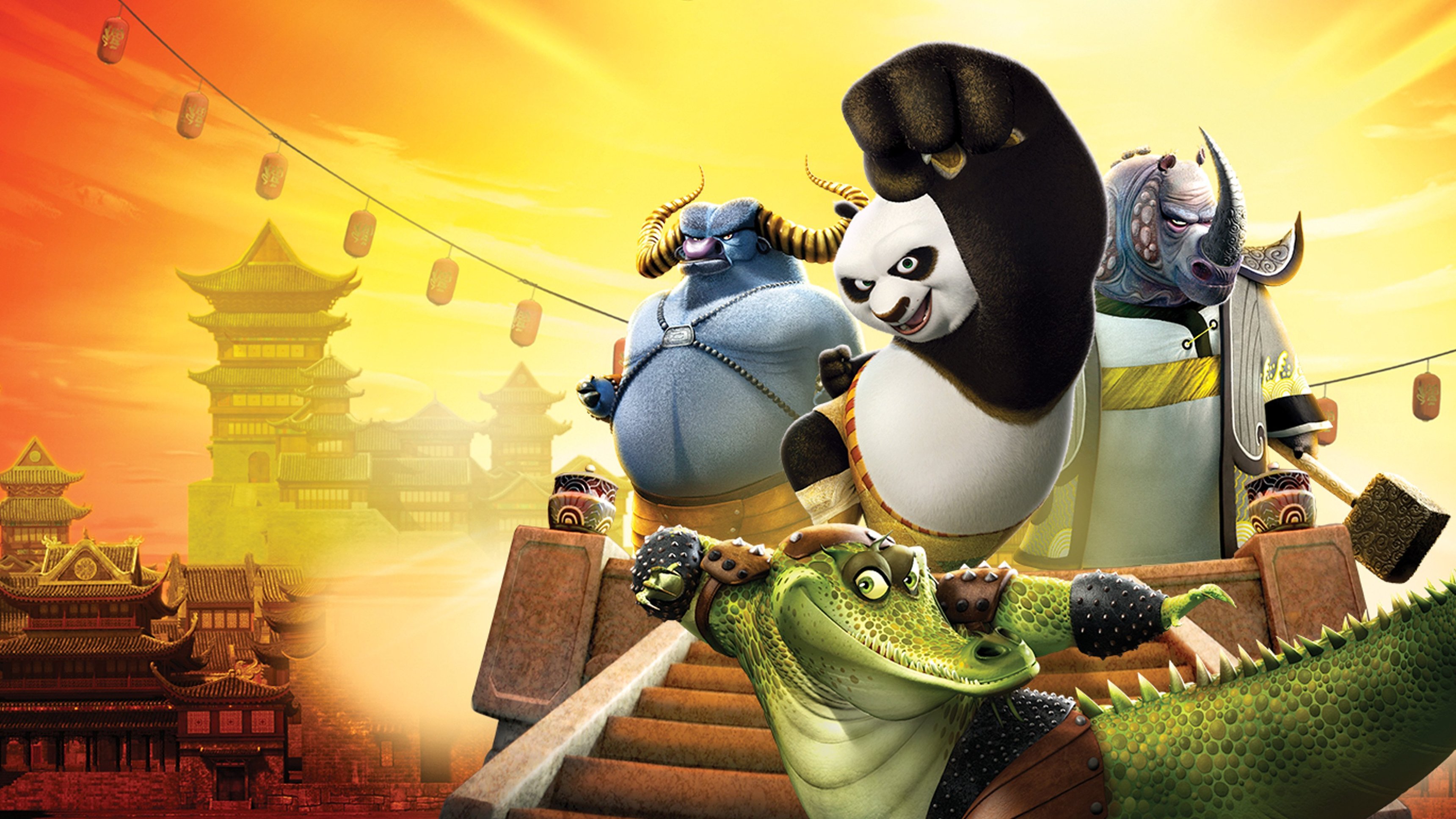 Kung Fu Panda -- De Fruktade Fems Hemligheter