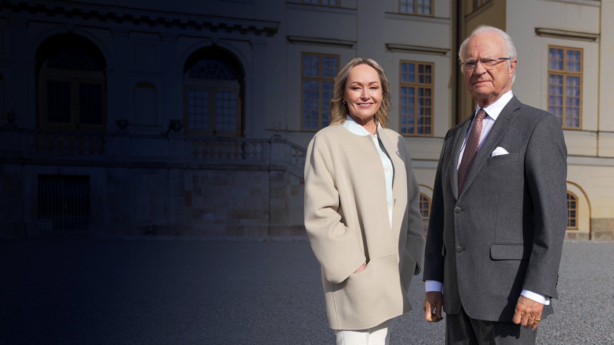 Kungen 80 år - intervju - syntolkat