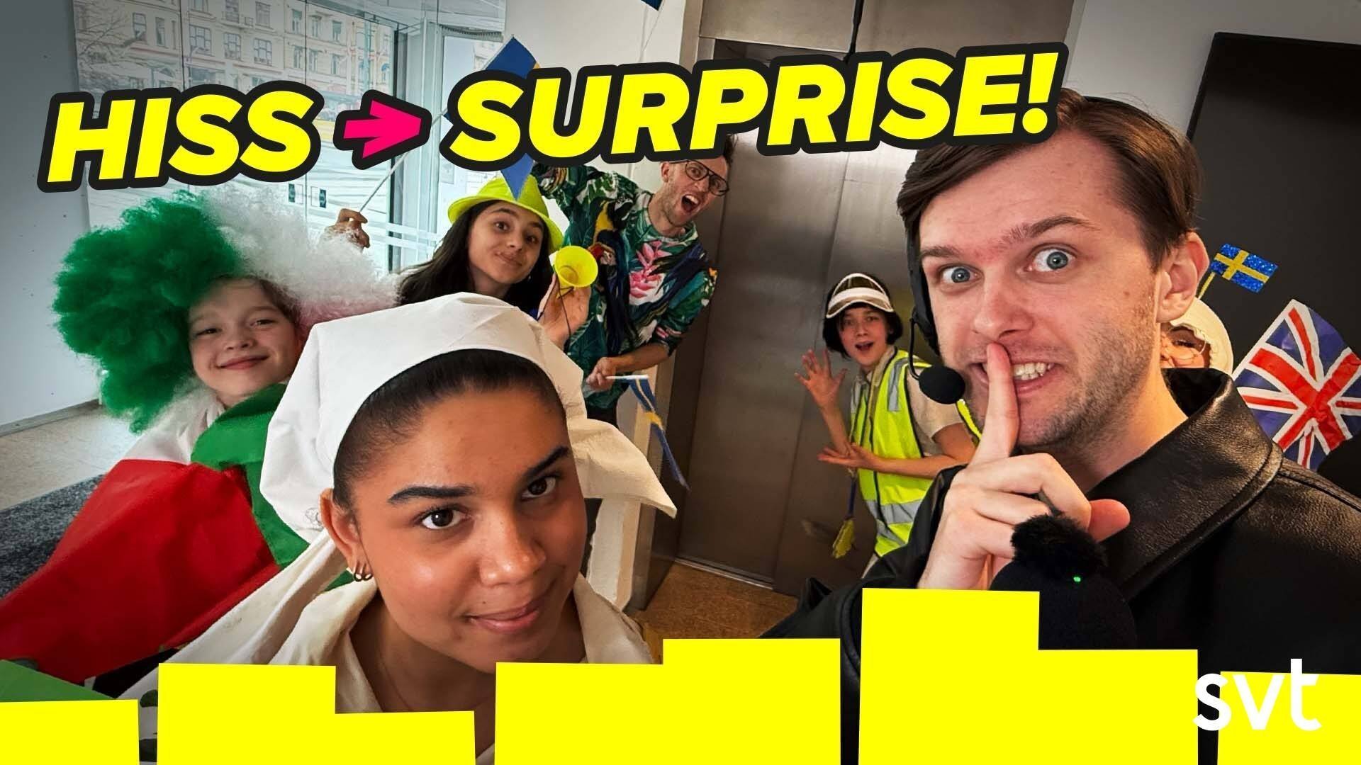 55. Hiss Surprise