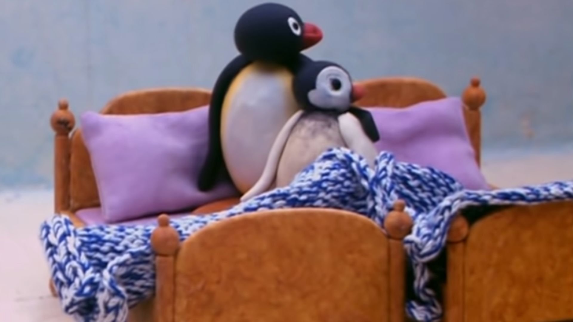 12. Pingu och Pinga vill inte gå och lägga sig