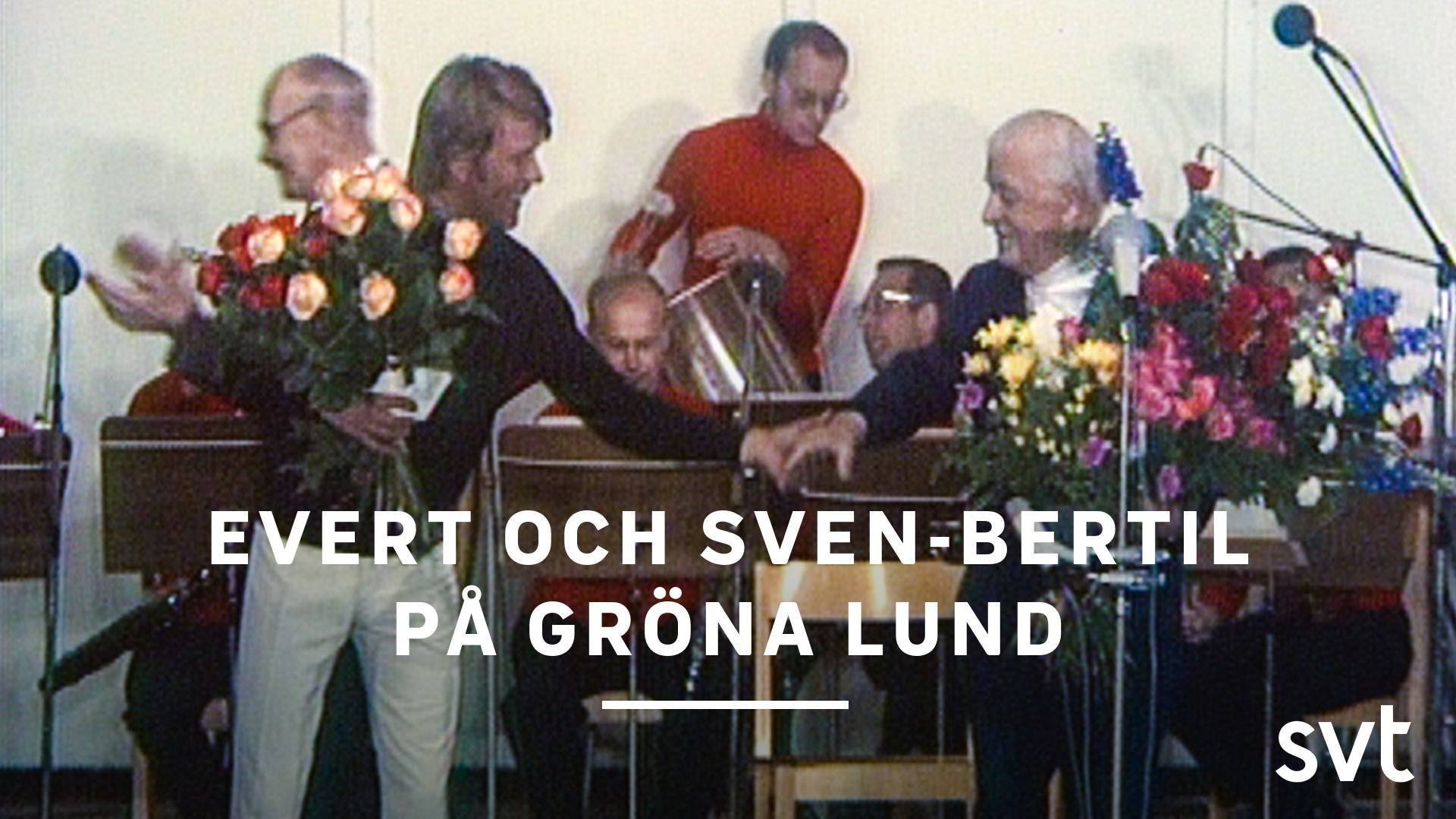 Evert och Sven-Bertil på Gröna Lund