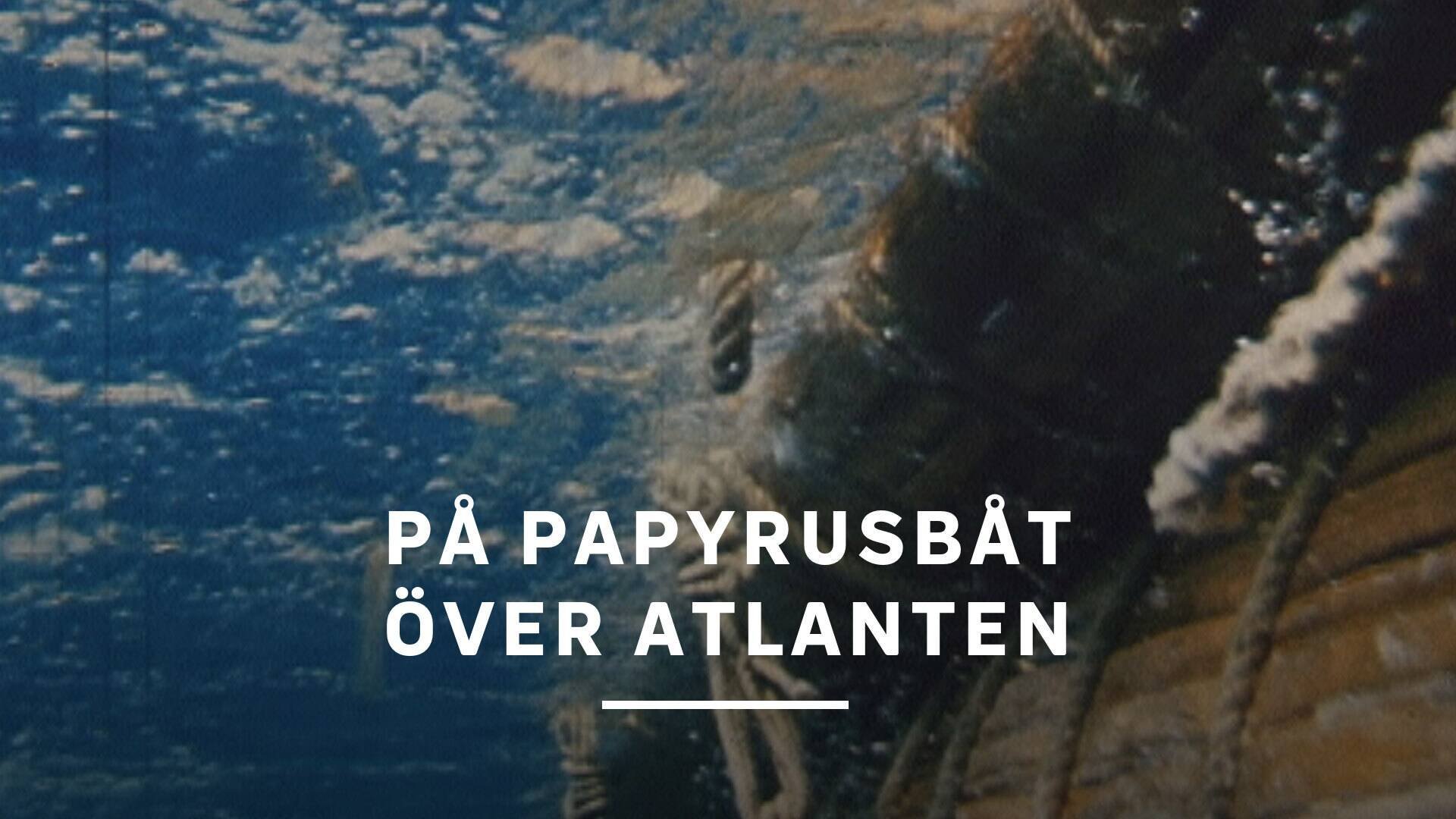 På papyrusbåt över Atlanten