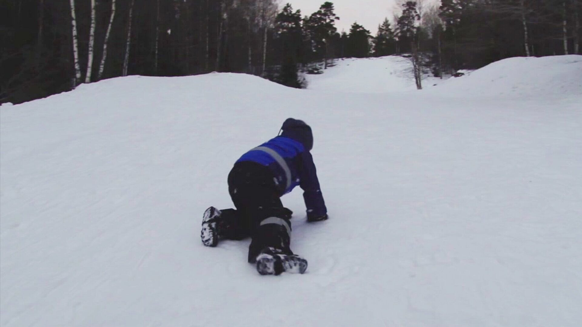 16. Rulla runt i snön