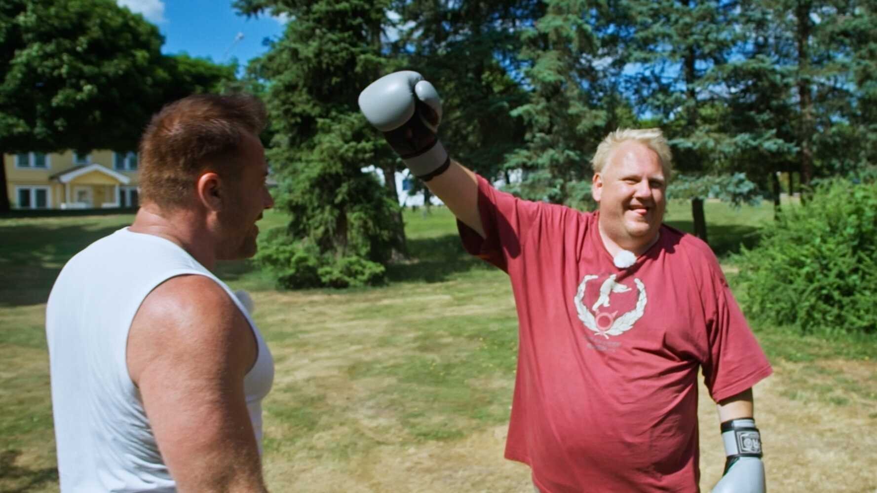 4. Mats börjar träna