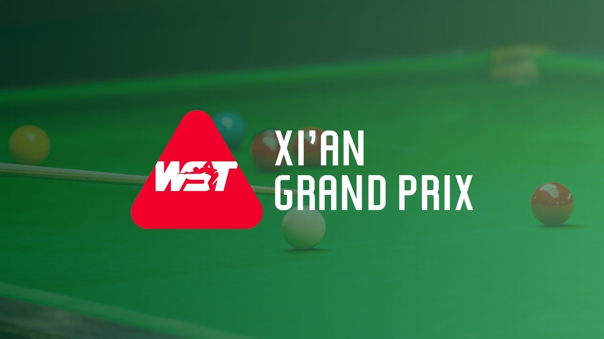 Snooker Xi An Grand Prix