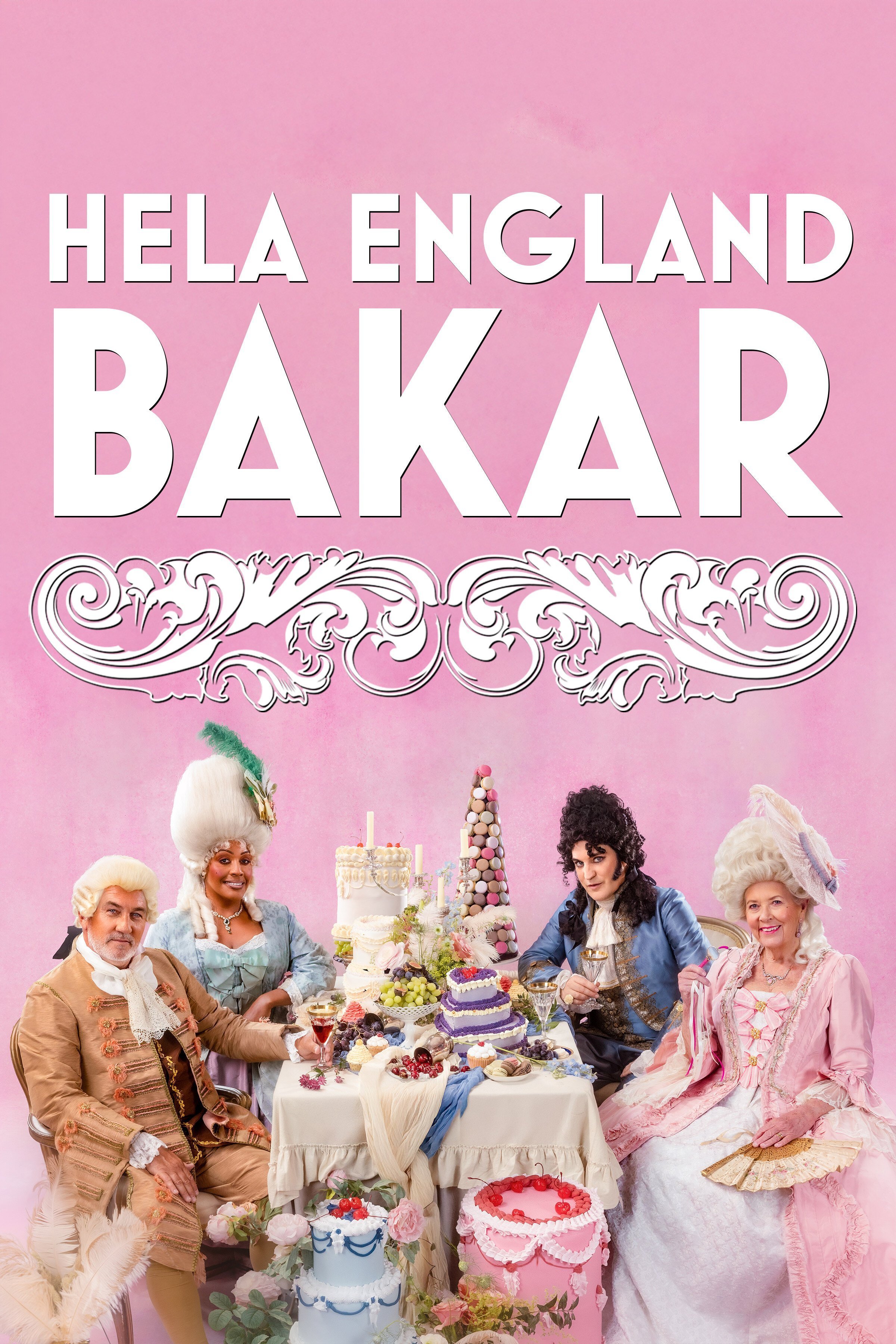 Hela England bakar