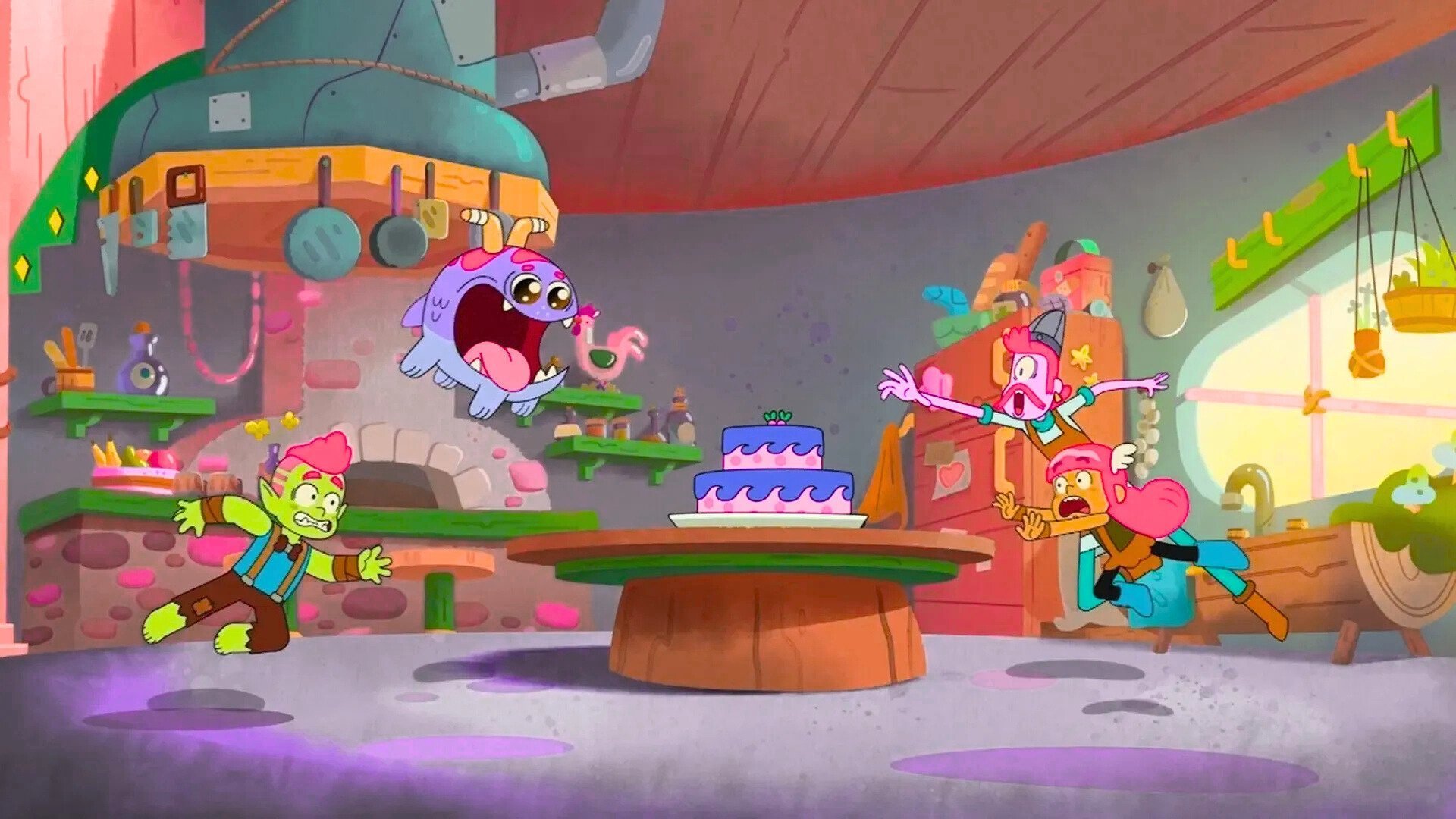 4. Tårtan är kastad