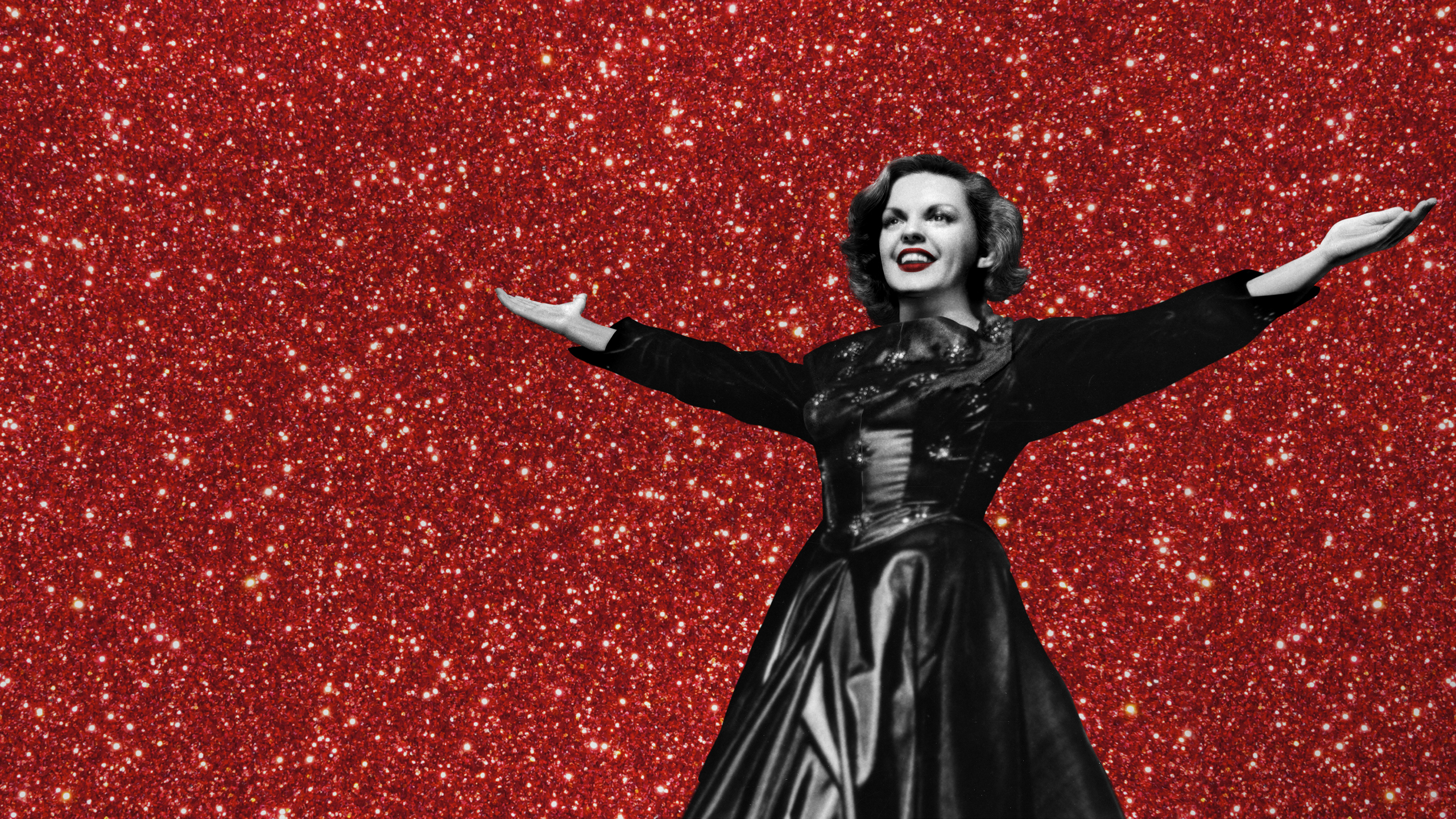 Judy Garland i närbild