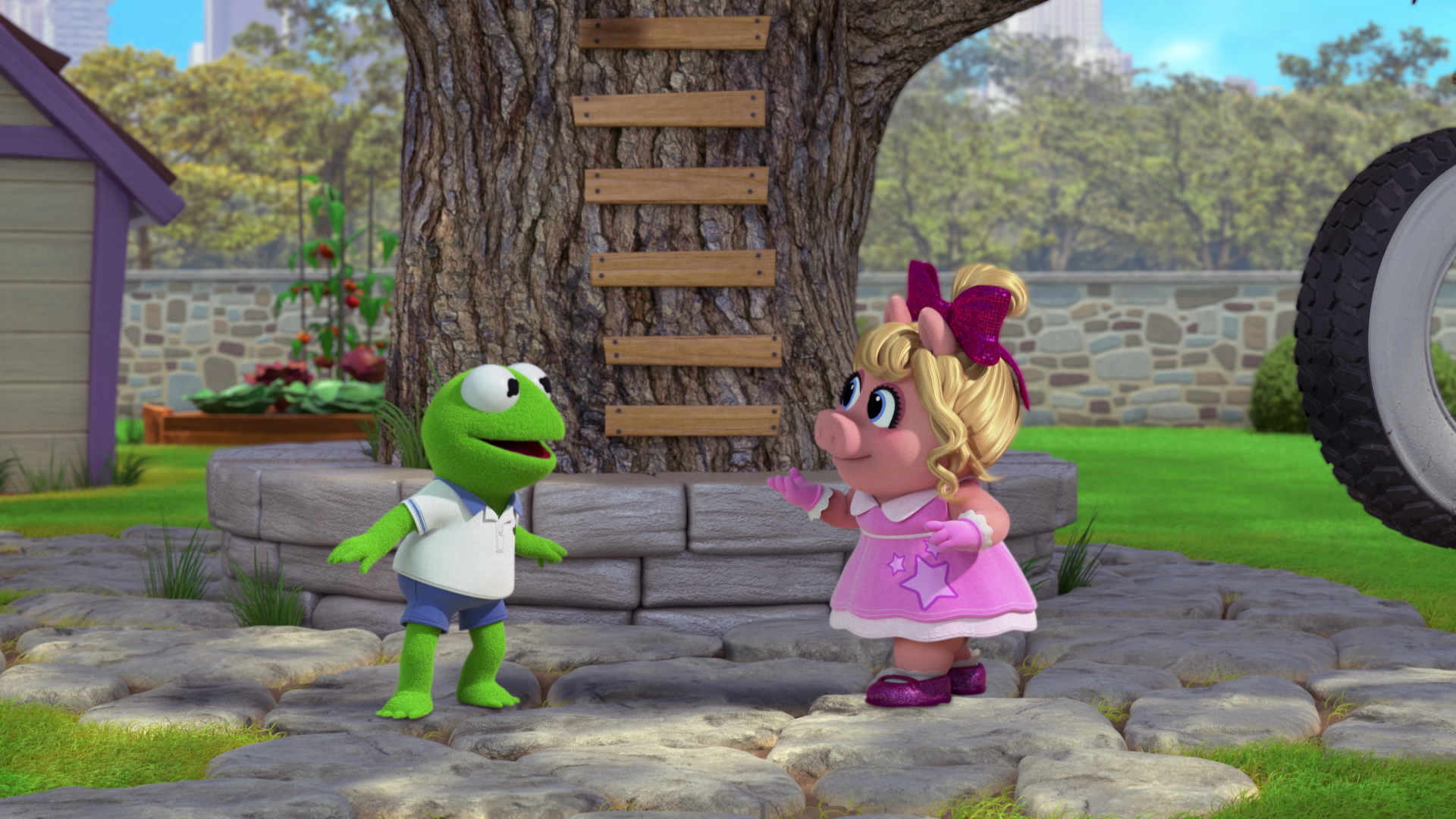 10. Kermit och Piggy visar och berättar