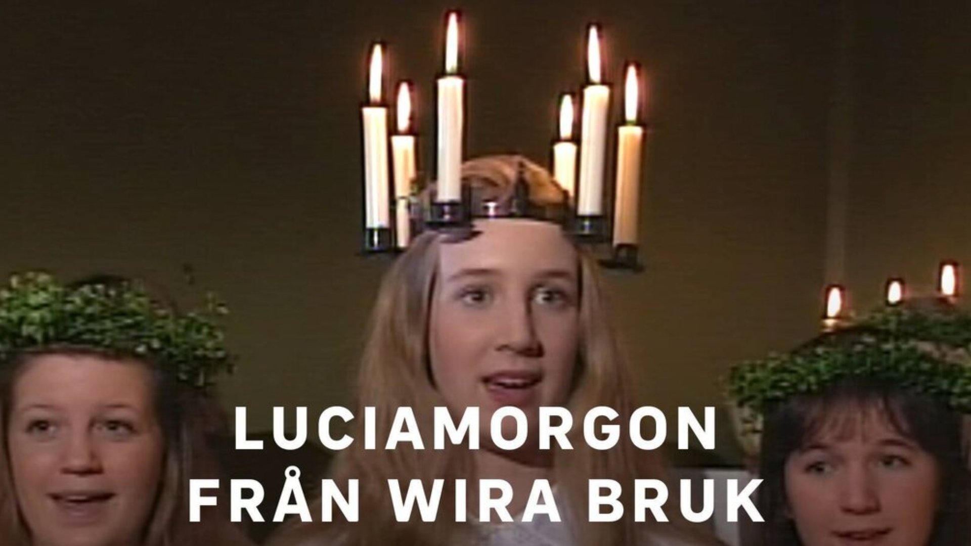 Luciamorgon på Wira Bruk 1993