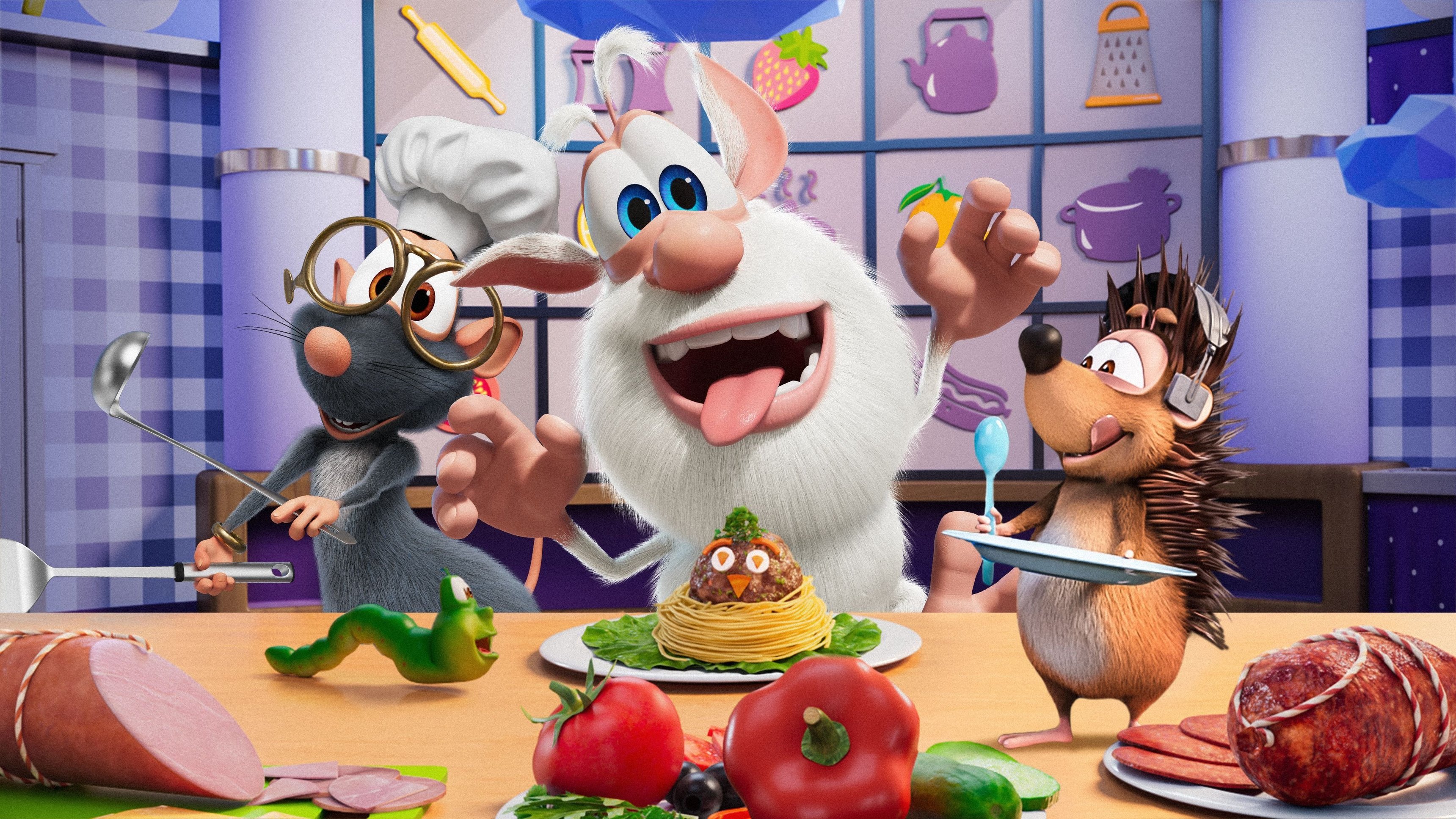 Booba: Food Puzzle
