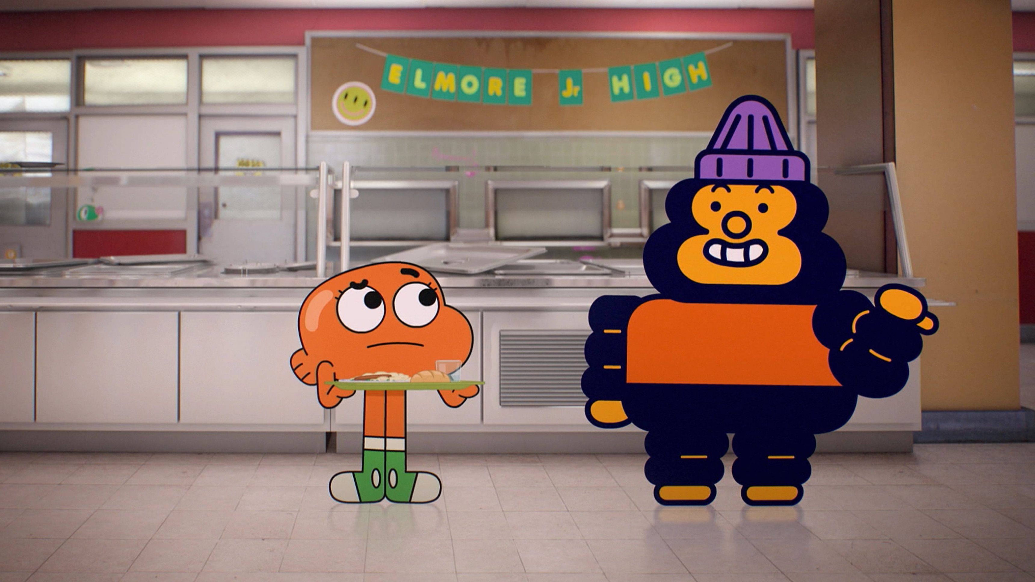 5. Rösta på Gumball… och Leslie?