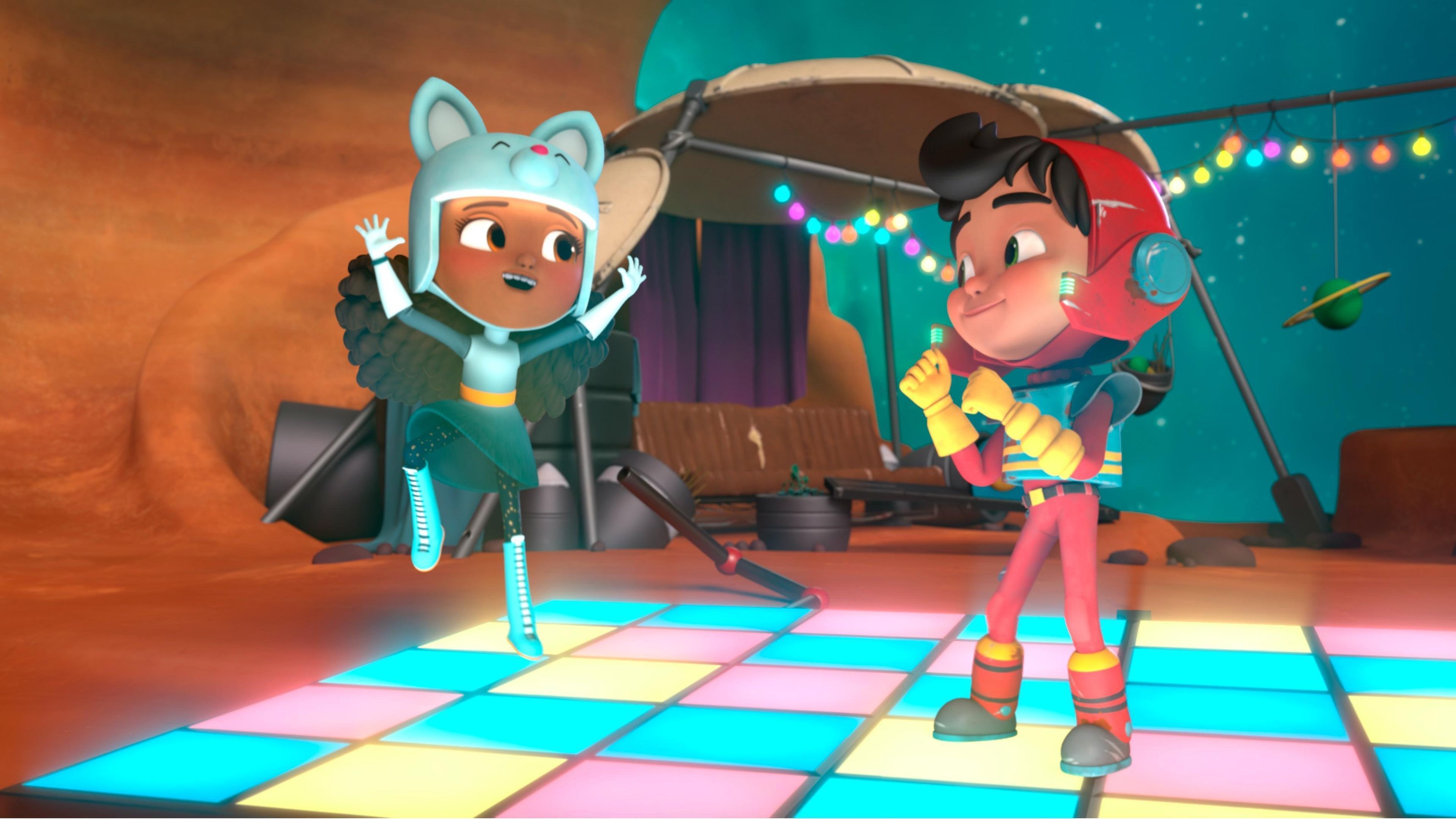 38. Vit dvärg, blå Madhu