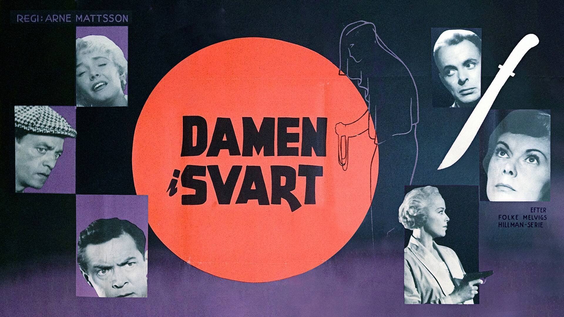 Damen i svart