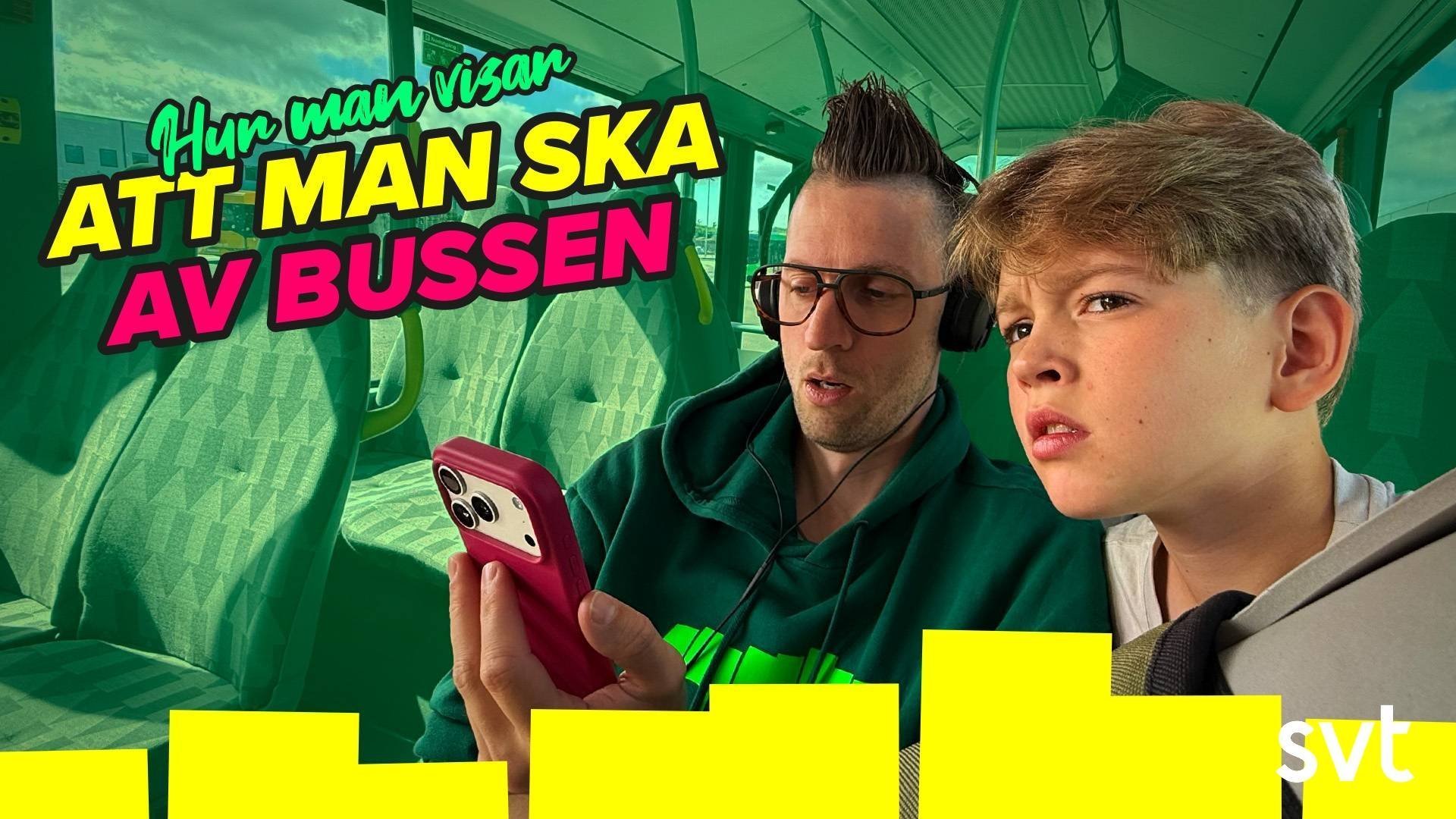 85. Hur man visar att man ska av bussen