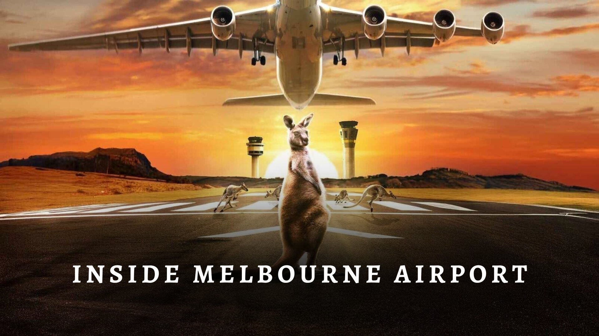 Inside Melbourne Airport
