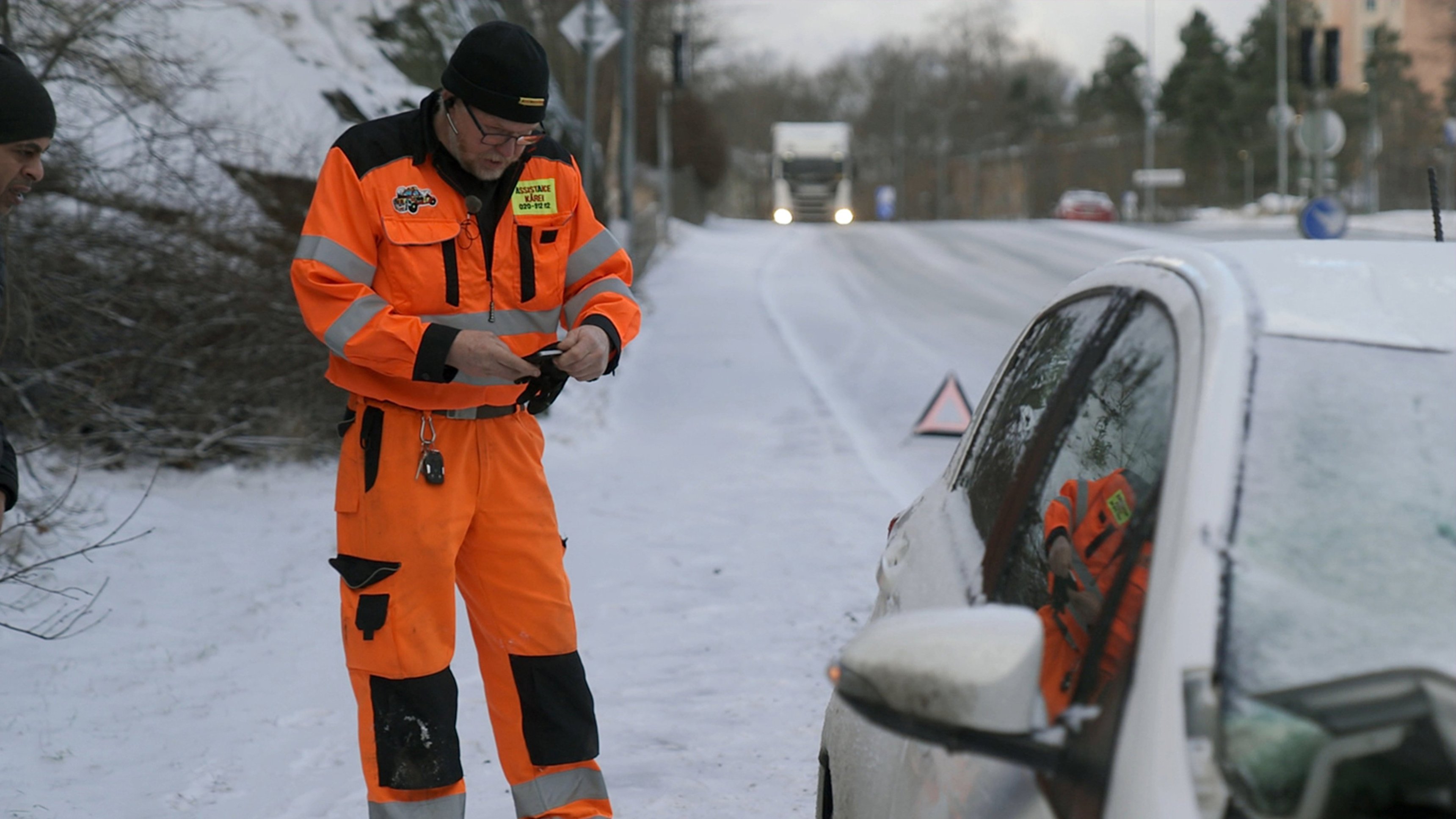 10. Rakt in i räcket