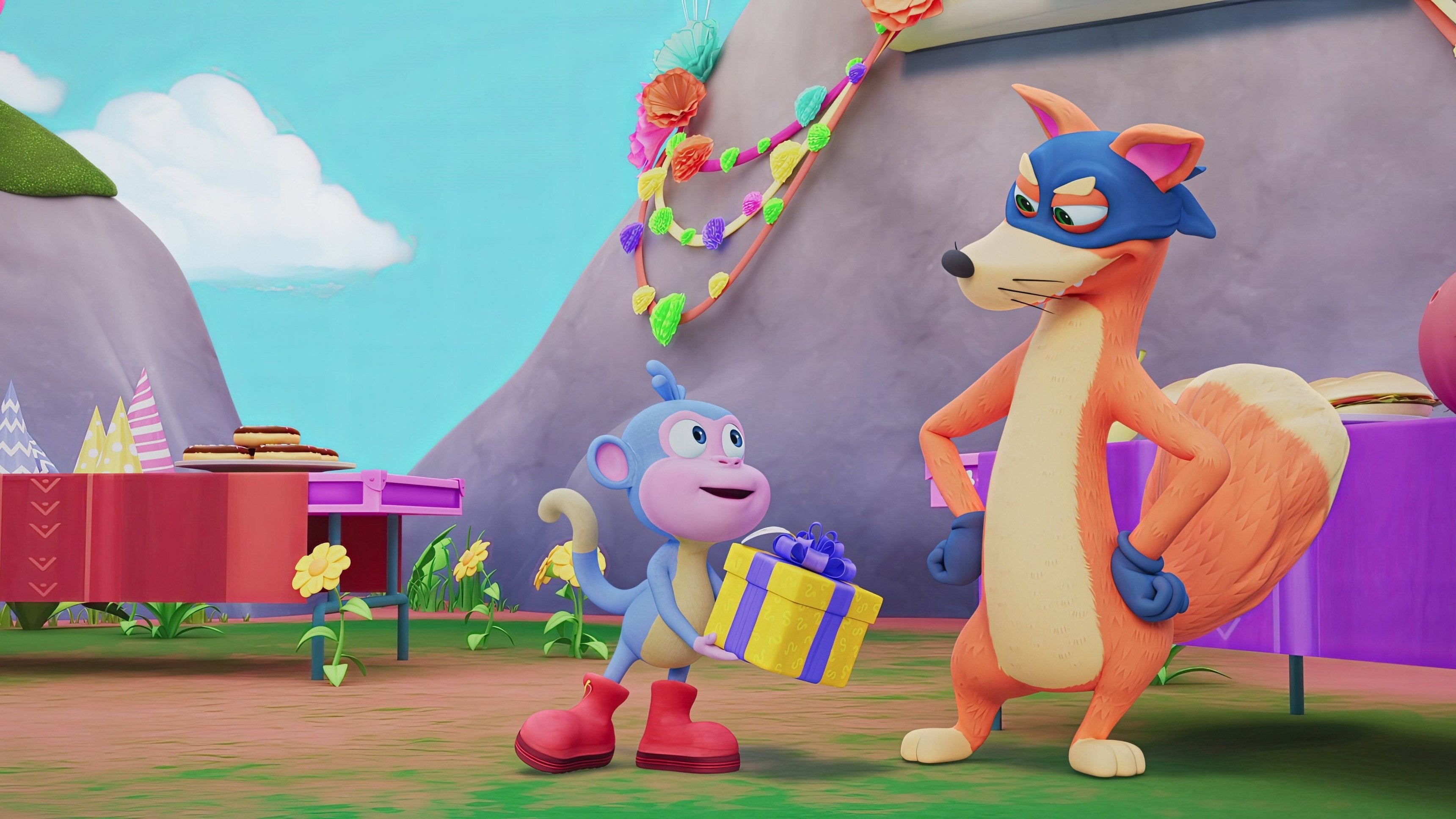 5. En äventyrlig Vänskapsdag / Swipers Överraskningskalas