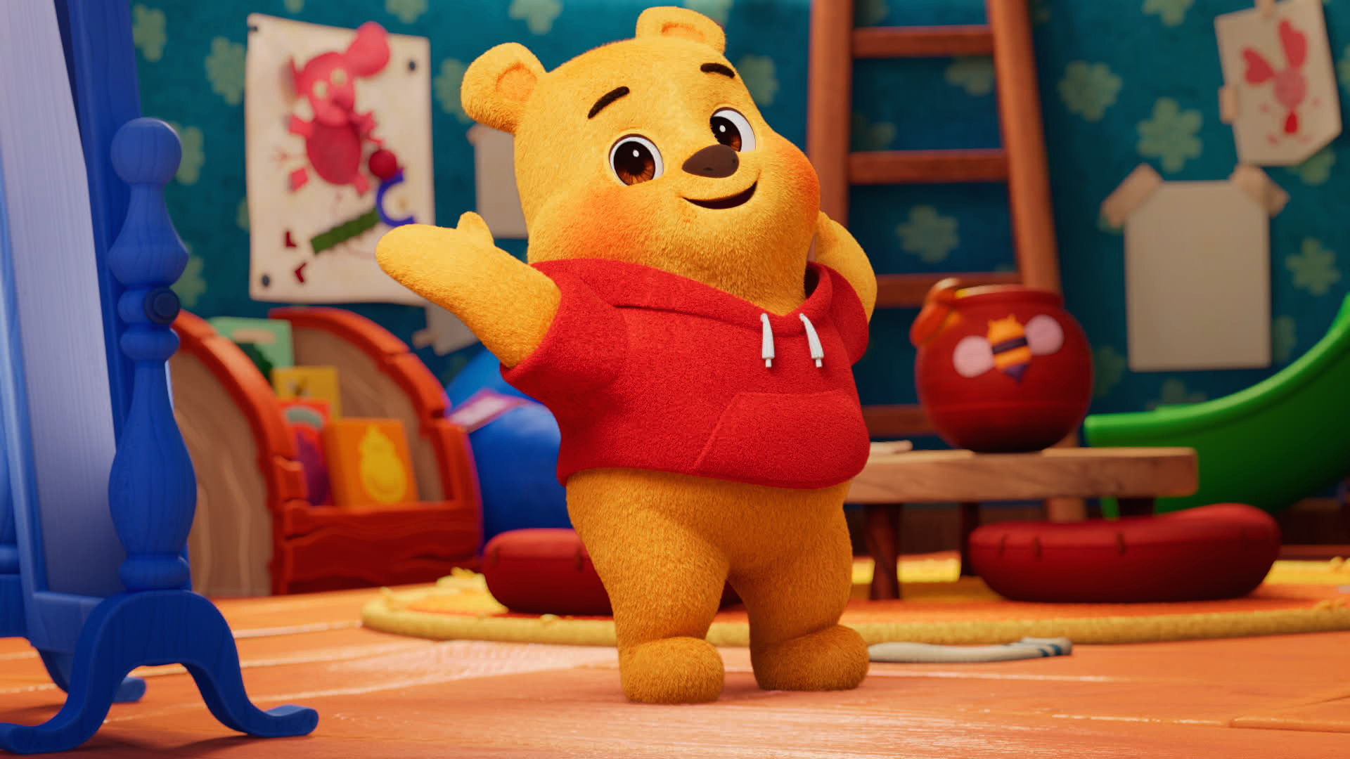 8. Nalle Puhs morgonrutin