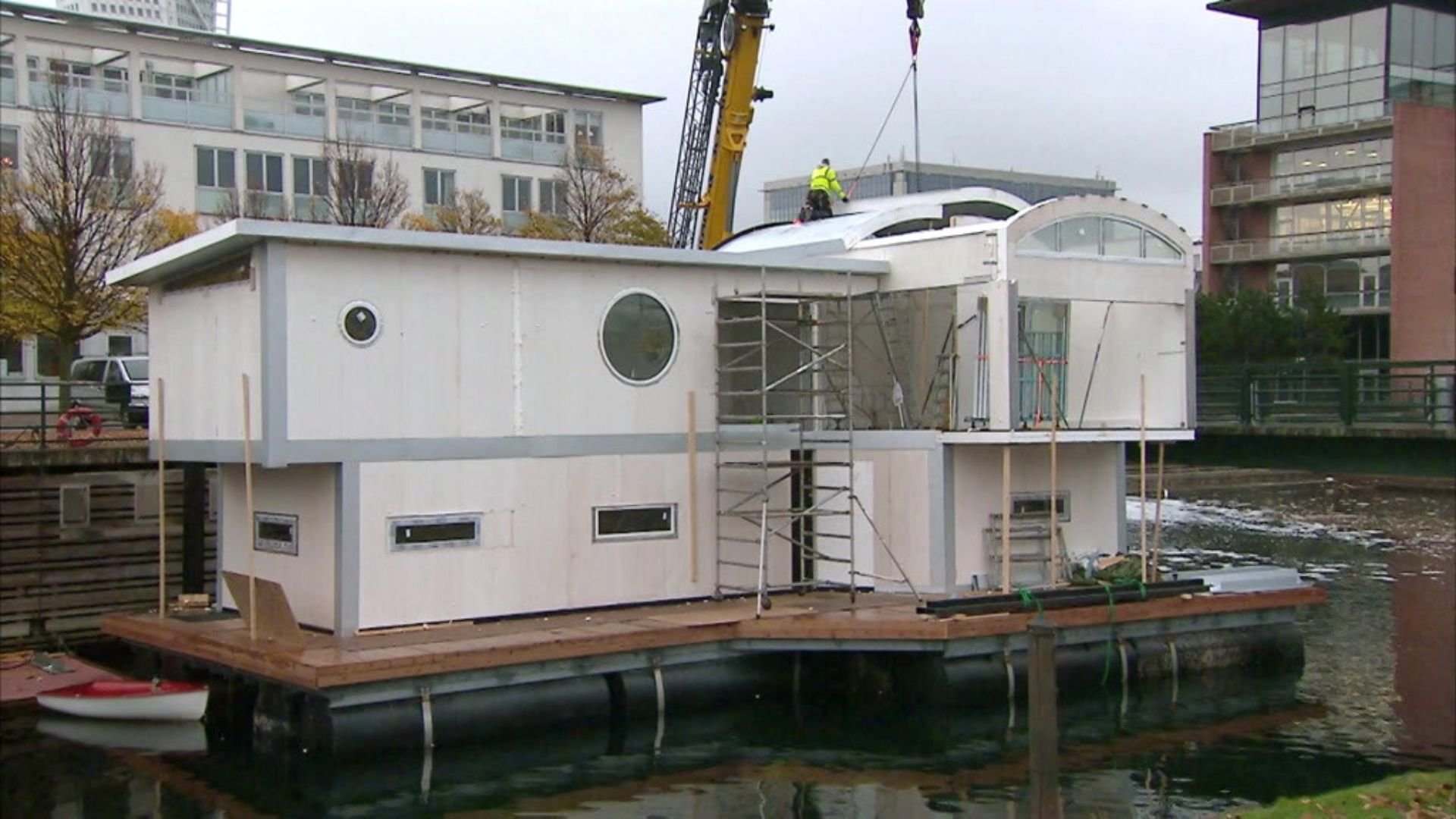 7. Husbåten i Västra Hamnen i Malmö