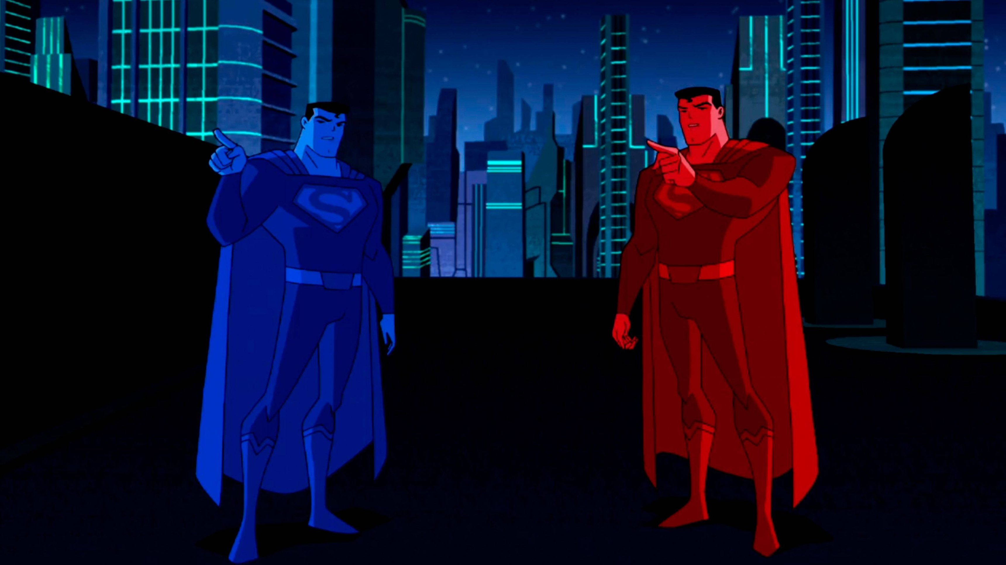 36. Superman Röd mot Superman Blå