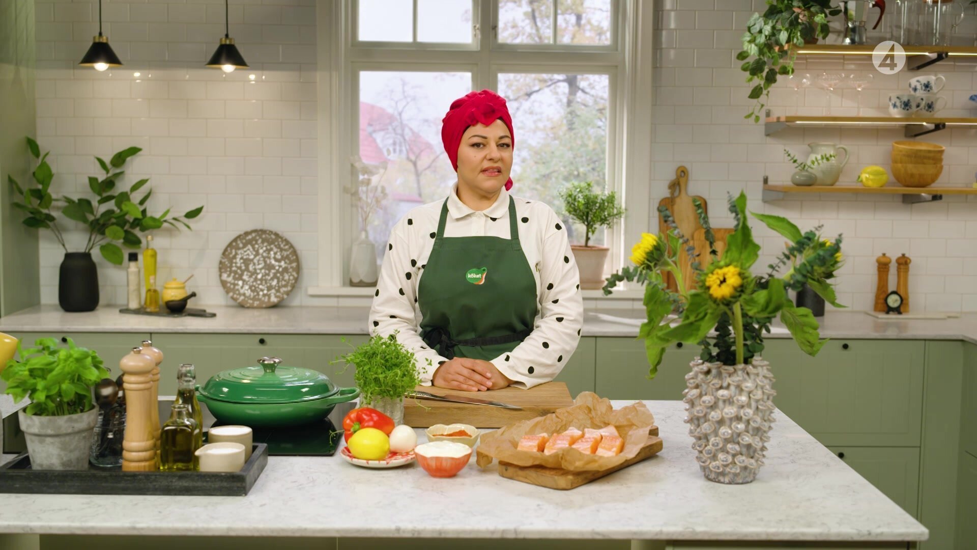 196. Krämig laxgryta med ris