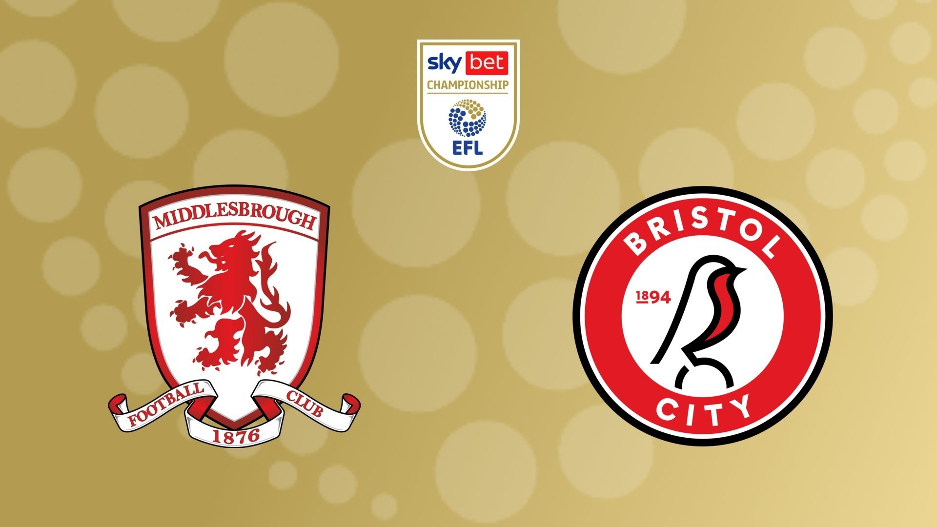 EFL Championship | Middlesbrough-Bristol City